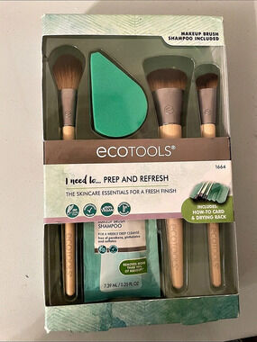 EcoTools Prep and Refresh Beauty Kit Makeup Brush Set